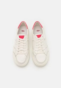Ugg Alameda Lace - Joggesko - Bright White/Red Pepper -Ugg 021ece9e2533456f895ba347ac57186d