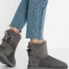 Ugg Mini Bailey Bow - Støvletter - Grey