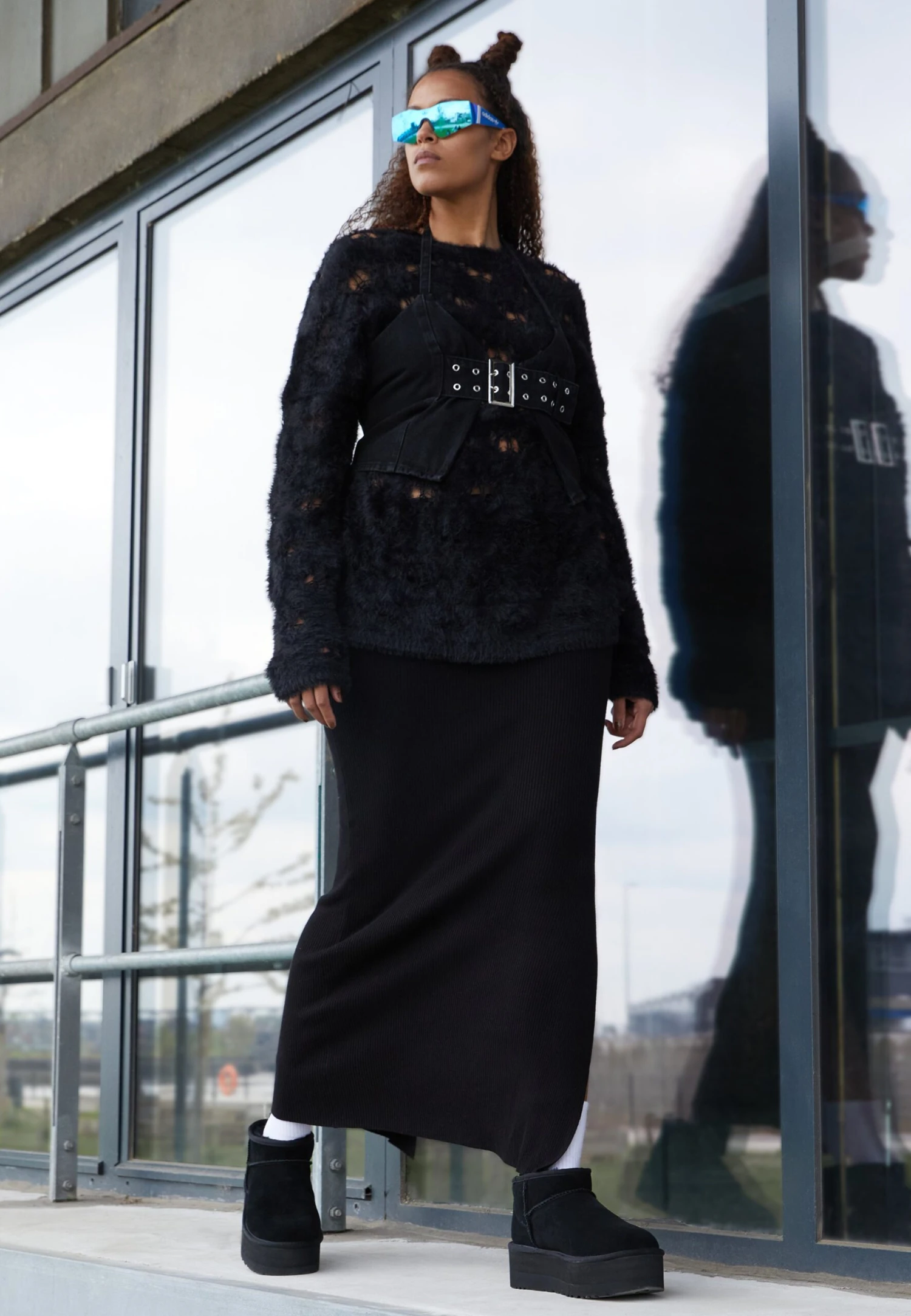 Ugg Classic Ultra Mini Platform - Platåstøvletter - Black 1 Ugg Classic Ultra Mini Platform - Platåstøvletter - Black