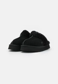 Ugg Disquette - Tøfler - Black -Ugg 351c9e2a51e9434283a8cde932421f65