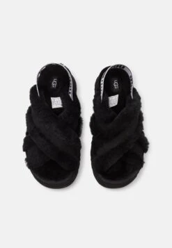 Ugg Disco Cross Slide - Tøfler - Black -Ugg 3f2ae806acf9473ba131e7495dda6313