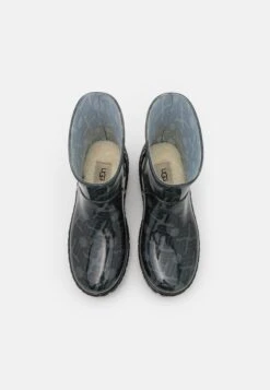 Ugg Drizlita Graphic Monogram - Gummistøvler - Black -Ugg 4804987533c0461eb3857a0c36298696