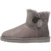 Ugg Mini Bailey Button - Ankelboots - Grey