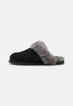 Ugg Scuffette - Tøfler - Black/Grey -Ugg 68946d061087433ea09fbb93c76fcd89