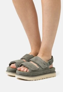 Ugg Goldenstar - Platåsandaler - Moss Green