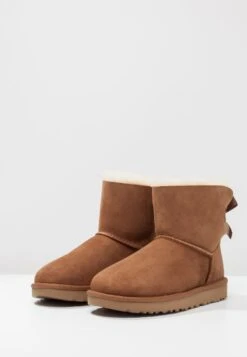 Ugg Mini Bailey Bow - Støvletter - Chestnut -Ugg 86f128fd960b443489538f3618573832
