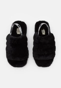 Ugg Fluff Yeah Slide - Sandaler - Black -Ugg 8fbd5325c30a4e5a9763a66e0fda7fd4