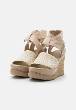 Ugg Abbot Ankle Wrap - Sandaler Med Høye Hæler - Driftwood -Ugg c754e8fc3370498d8516fc1b622e7a63