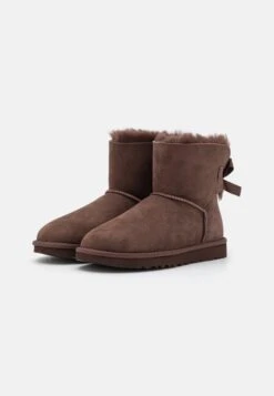 Ugg Mini Bailey Bow - Støvletter - Burnt Cedar -Ugg cbc8498d353845eab3e74d18244b5fd3