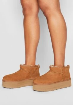 Ugg Classic Ultra Mini Platform - Platåstøvletter - Chestnut -Ugg cdc2b68178a04e4a9c95238bf8cda9f3