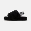 Ugg Fluff Yeah Slide - Sandaler - Black