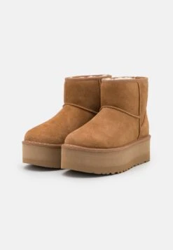 Ugg Classic Mini Platform - Platåstøvletter - Chestnut -Ugg d4a497a2199d44d3b342505fc609886b